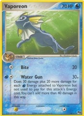 Vaporeon - 6/17 - Rare - Holo